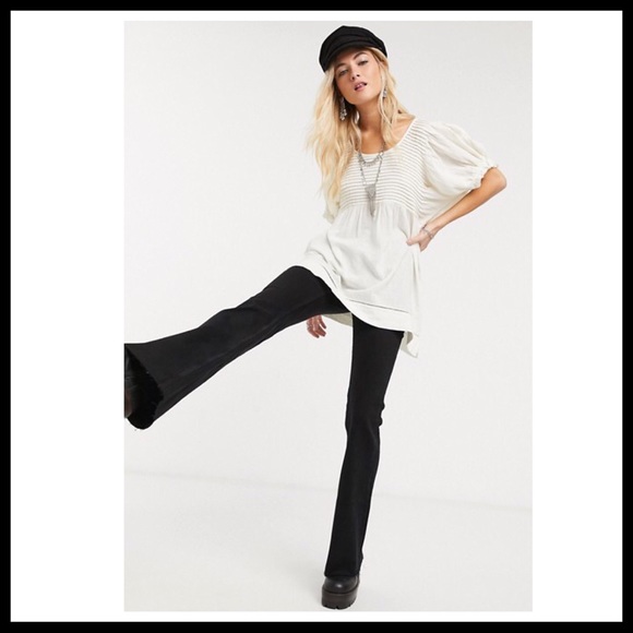 FREE PEOPLE BOHO TUNIC SUMMER MINI DRESS A2C - Picture 9 of 15